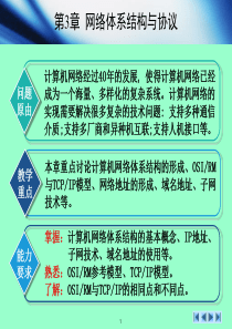 免费下载计算机网络基础教程-第3章 网络体系结构与协议