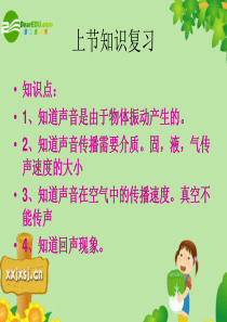 八年级物理 二、我们怎样听到声音课件人教版