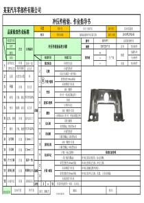 冲压件检验作业指导书