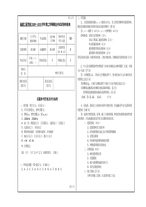 2009-2010(二)土力学与地基基础期末试卷B卷审批表