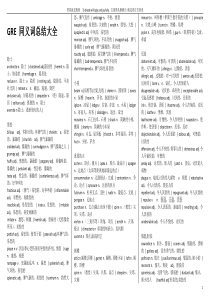 GRE同义词总结大全
