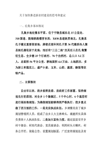 关于加快小城镇建设的几点思考(精)