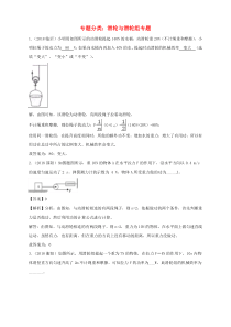 精选2019中考物理分类汇编-滑轮与滑轮组专题