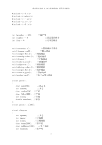 商品订购系统设计完整代码