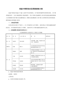 人员中暑应急演练方案