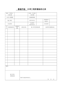 幕墙节能--分项工程质量验收记录