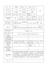 6、中小学教师职务任职资格评审表2