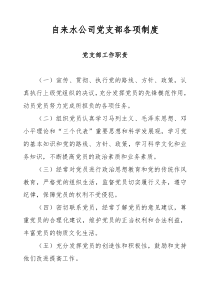 党支部各项常用制度（DOC45页）