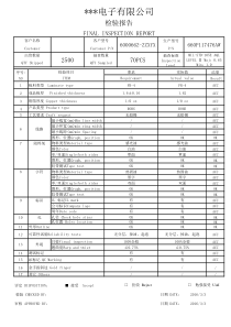 1-PCB板检验报告