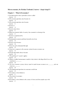 微观经济学英文作业答案(chap1-chap13)