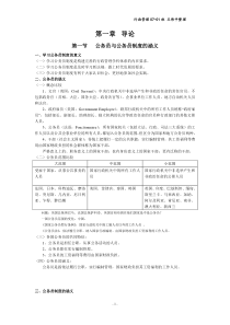 公务员制度资料整理