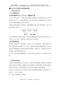 公司经营企划管理基础制度(管理资