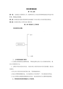 公司财务管理制度