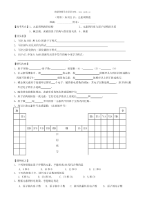 知识点15元素周期表