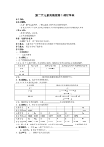 高一化学元素周期律测试题1