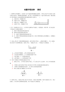 高一物理碰撞与动量守恒测试