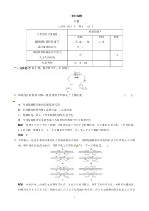 高中生物人教版同步习题2动物和人体生命活动的调节章末检测B必修3高中生物练习试题