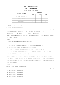 高中生物人教版同步习题61植物芳香油的提取规范训练选修1高中生物练习试题