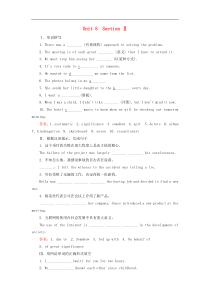 高中英语unit5section2LearningaboutLanguage练习新人教