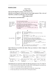 高中英语人教版选修7同步讲练Unit2ReadingTasksWord版含答案