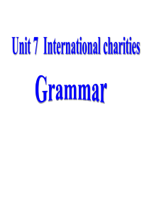 牛津8下-Unit-7-Grammar