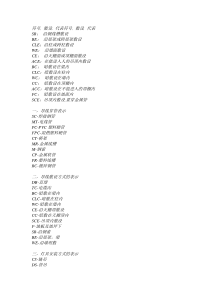 各种敷设方式代表符号