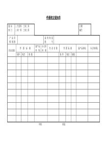 件薪核定通知单word表格表单模板