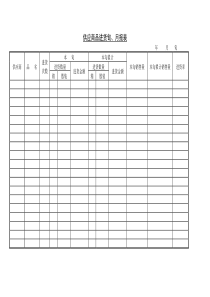 供应商品进货旬月报表word表格表单模板