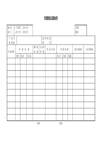 第七节件薪核定通知单word表格表单模板