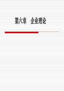 制度经济学课件企业理论
