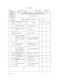 电气运行技能实操操作试题高级