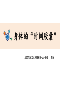 6身体的时间胶囊教学课件教科版科学二年级下册教学资源