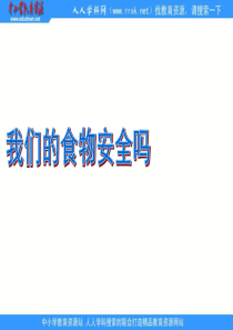 苏教小学科学四年级上册44我们的食物安全吗PPT课件1