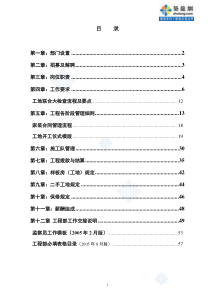 北京某装饰公司工程部管理制度汇编_secret