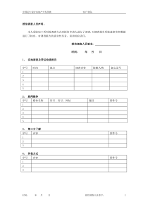 房地产项目开发贷款调查报告格式(正稿)