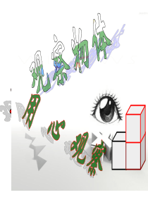 观察物体(三)ppt