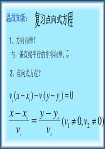 直线的斜率与点斜式方程课件