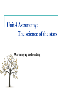 高中英语必修三-Unit-4-Warming-up-and-reading