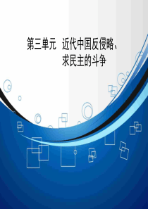 2015高考历史人教版一轮复习课件知识整合要点探究高考透析31从鸦片战争到八国联军侵华