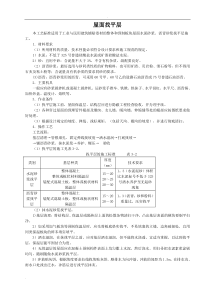 屋面及防水工程施工工艺