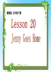 Lesson-20-Jenny-Goes-Home