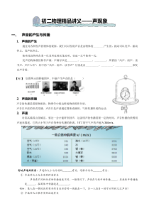 初二物理声现象教案