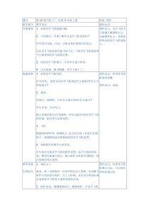 湘教版小学美术五年级上册第8课飞行梦工厂word教案2美术教学资源