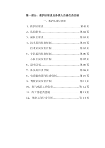 同忻矿救护队综合管理制度