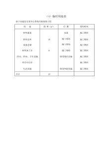 临时用地表(4)