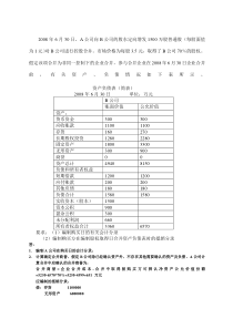 年月日-a公司向b公司的股东定向增发万股普通股-