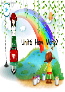 新版人教版三年级英语下册Unit6-how-many