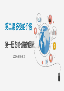 人教版高中政治必修一课件2.1影响价格的因素(共28张PPT)