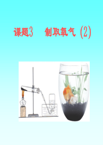 人教版化学九年级上第二单元 我们周围的空气课题3   制取氧气(2)