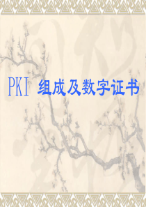 PKI-组成及数字证书